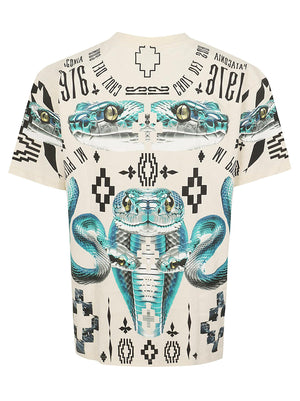 Maglietta manica corta<BR/> S6CMMATH037 412 COCCO MARCELO BURLON 