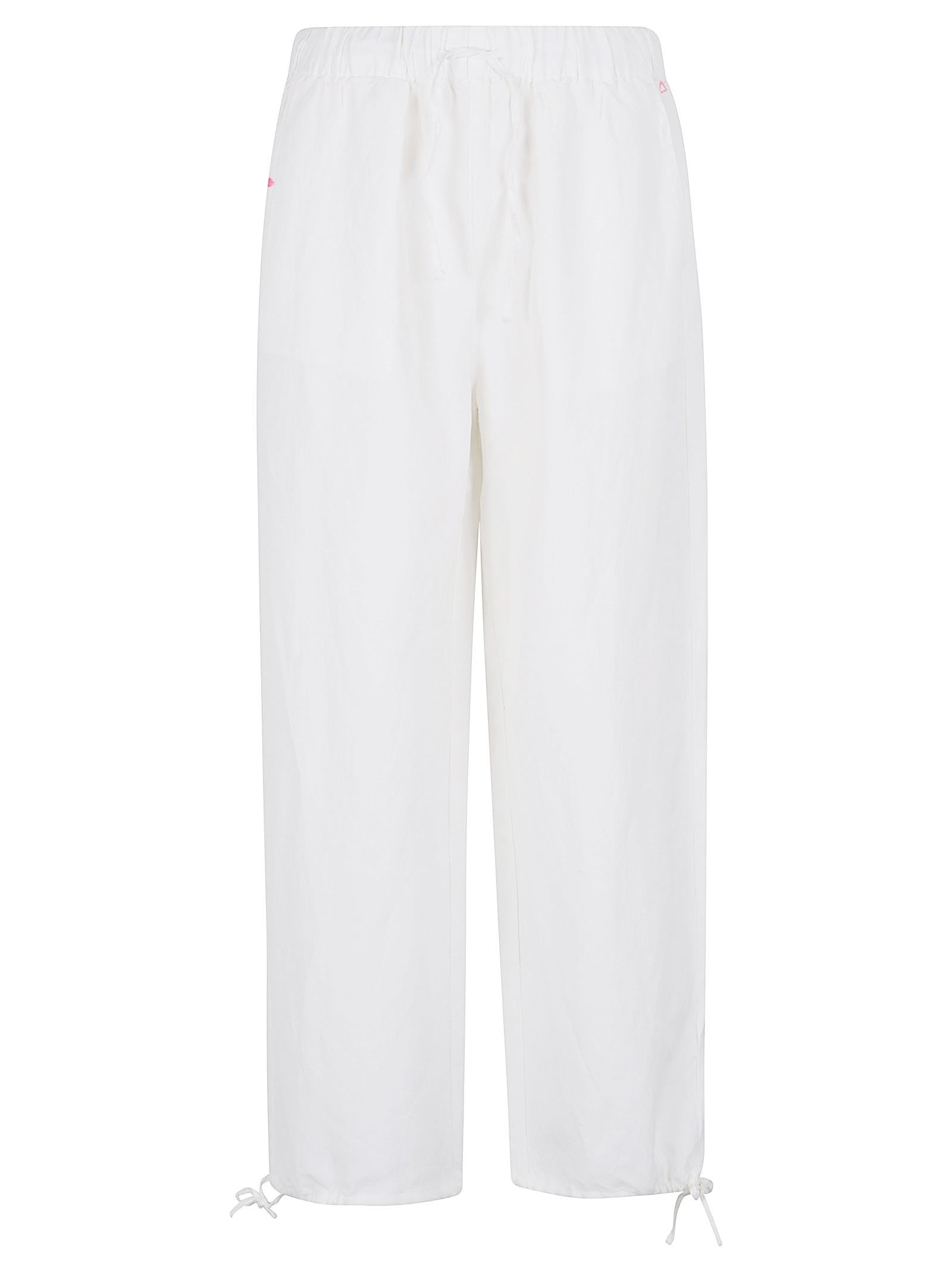 Pantaloni donna S36242 31 BIANCO PANNA SUN68 