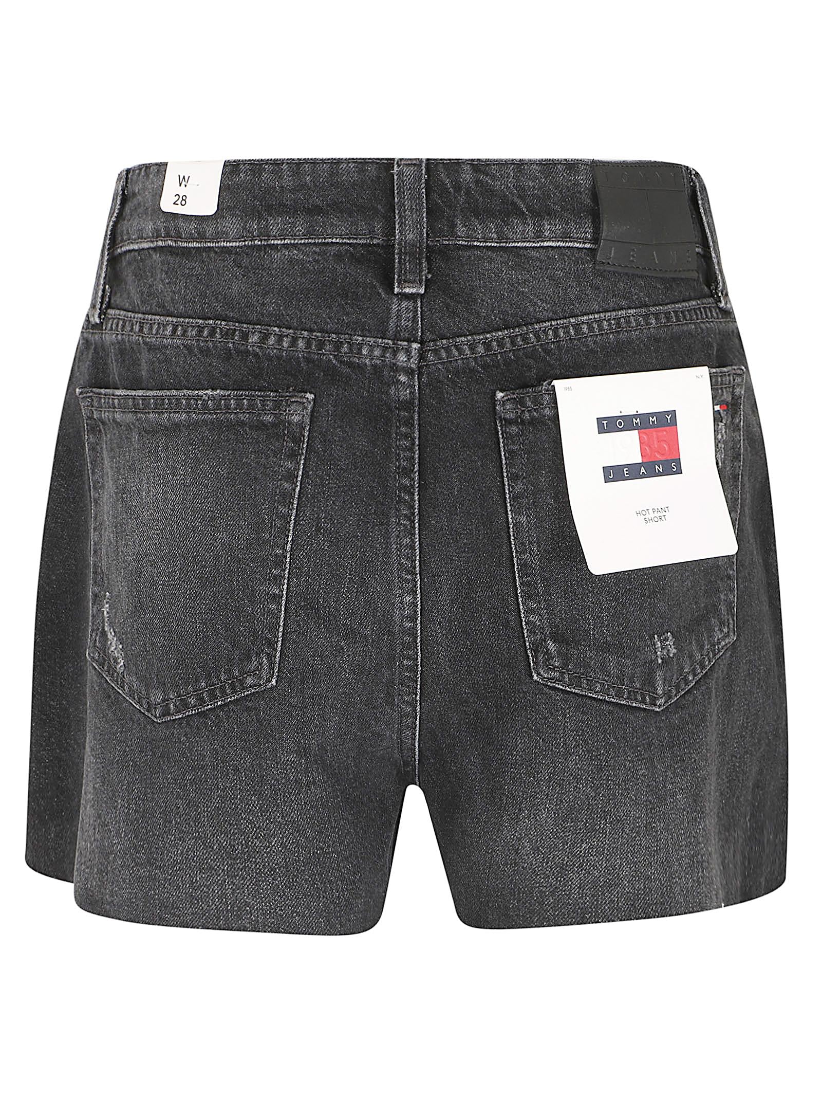 Pantaloncino donna<BR/> DW0DW22687 1BZ DENIM BLACK TOMMY HILFIGER 