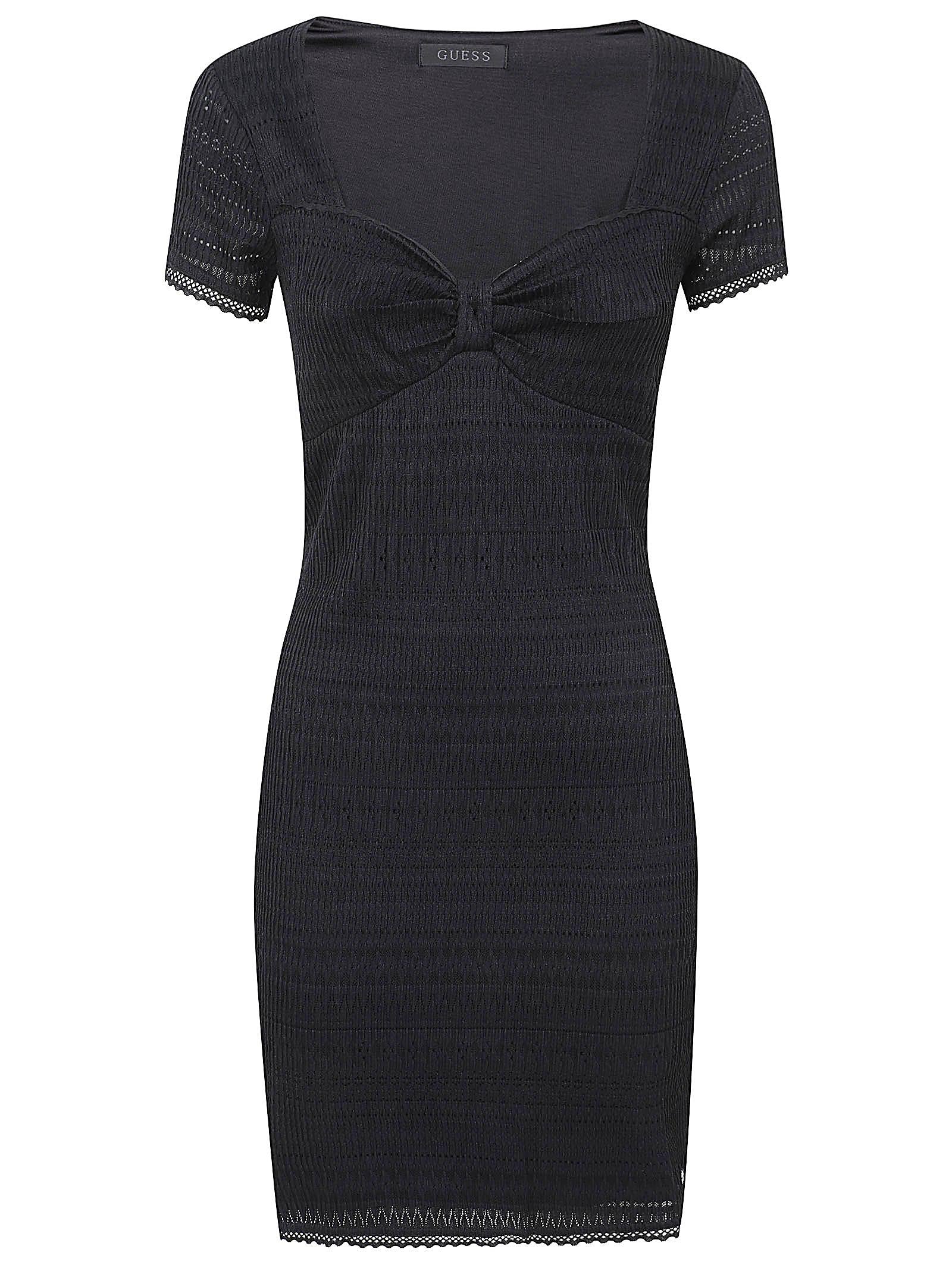 Abito stretch donna W6GK15K2950 JBLK JET BLACK A996 GUESS 