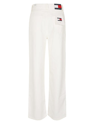 Jeans donna DW0DW22648 1D0 DENIM WHITE TOMMY HILFIGER 