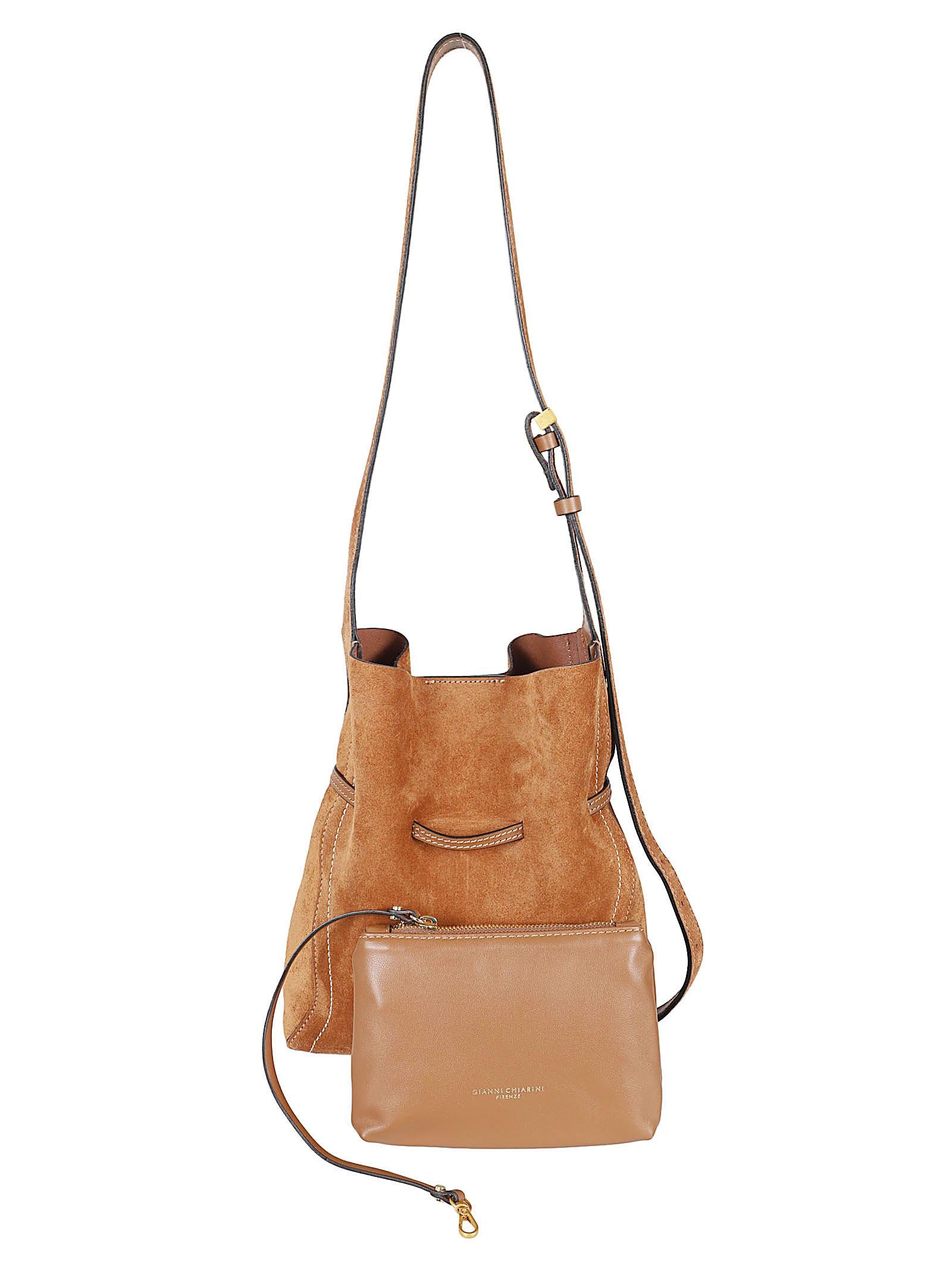Borsa donna<BR/> BS 11786 CM-PL 1478 CARAMEL GIANNI CHIARINI 