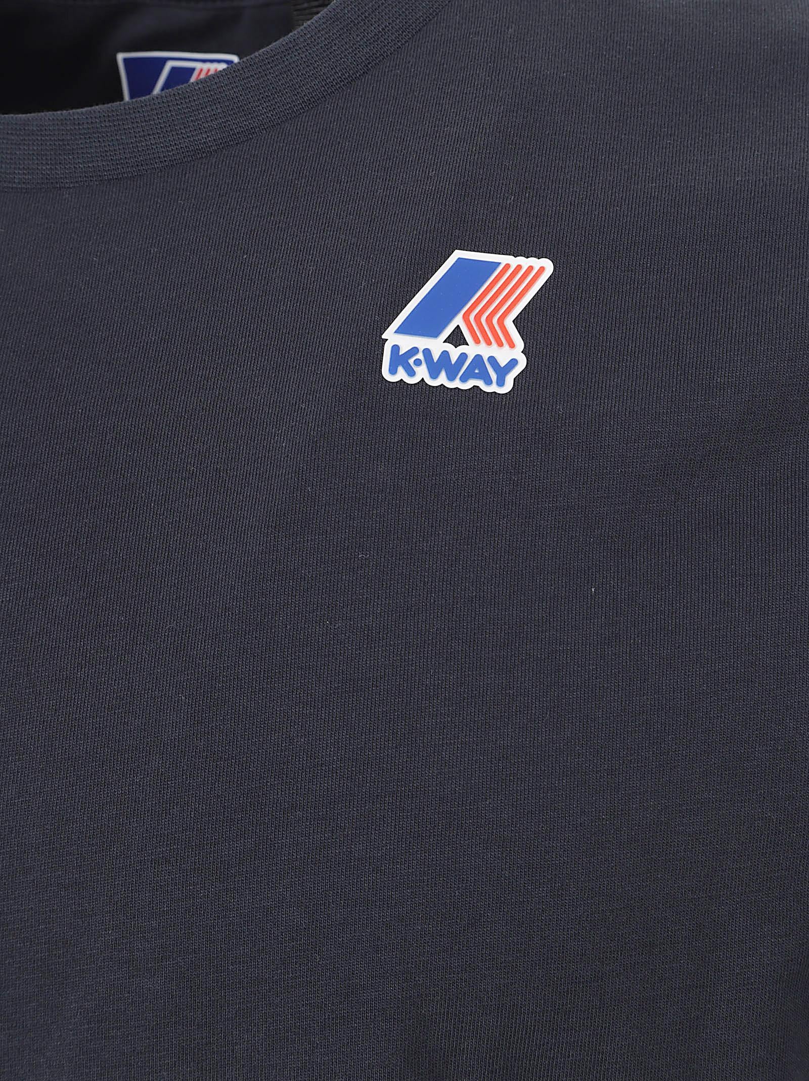 Maglietta uomo a maniche corte K7142KW K89 BLUE DEPTH  KWAY 