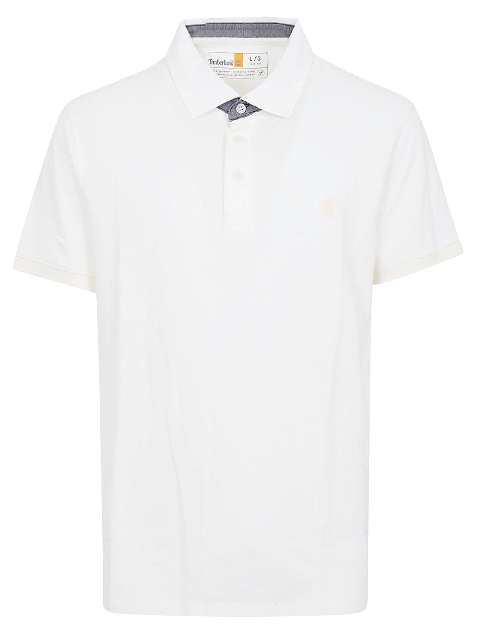 Polo uomo TB0A6BWG CM91 VINTAGE WHITE TIMBERLAND 