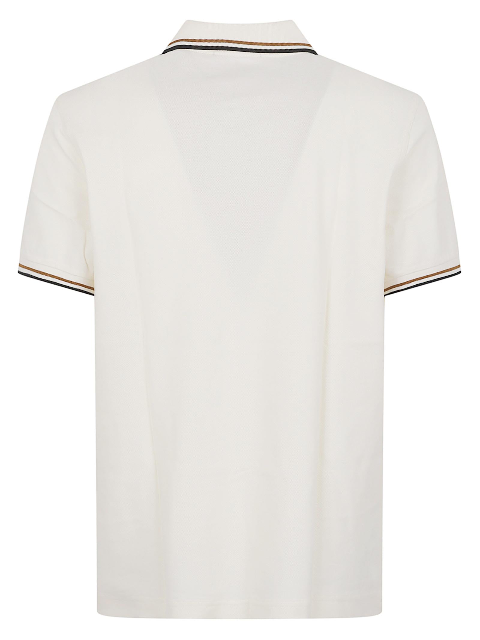 Polo uomo FPM3600P 79B ECRU-DRKCRML-BLK FRED PERRY 