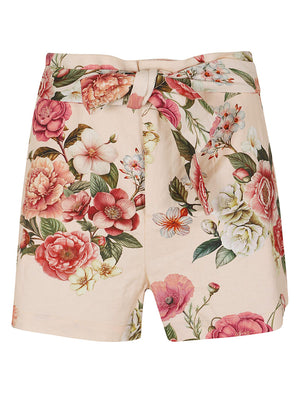 Pantaloncini donna W6GD66W2088 PMM9 COSMIC PEONY PRINT GUESS 