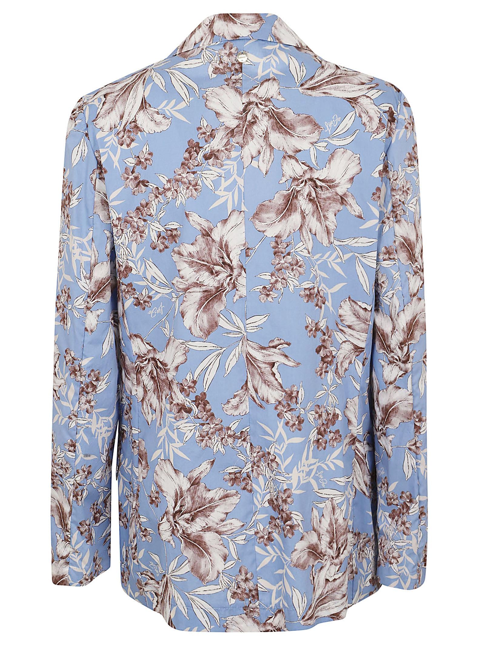 Giacca donna WA6479T4853 P9502 BLU WAVE LIU.JO 