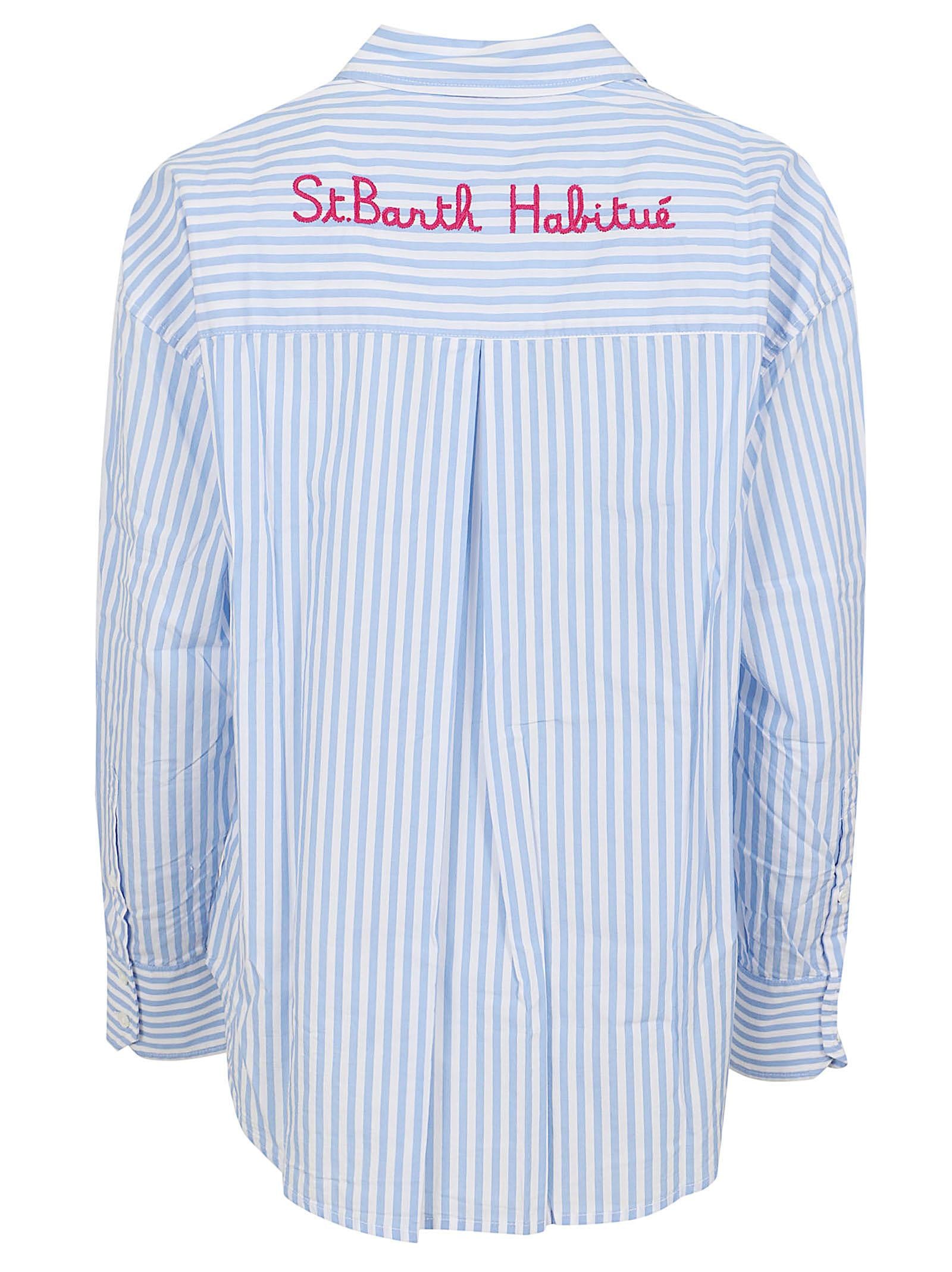 Camicia donna<BR/> CRISTAL 01942L COTTON STRIPES V SB  MC 2 