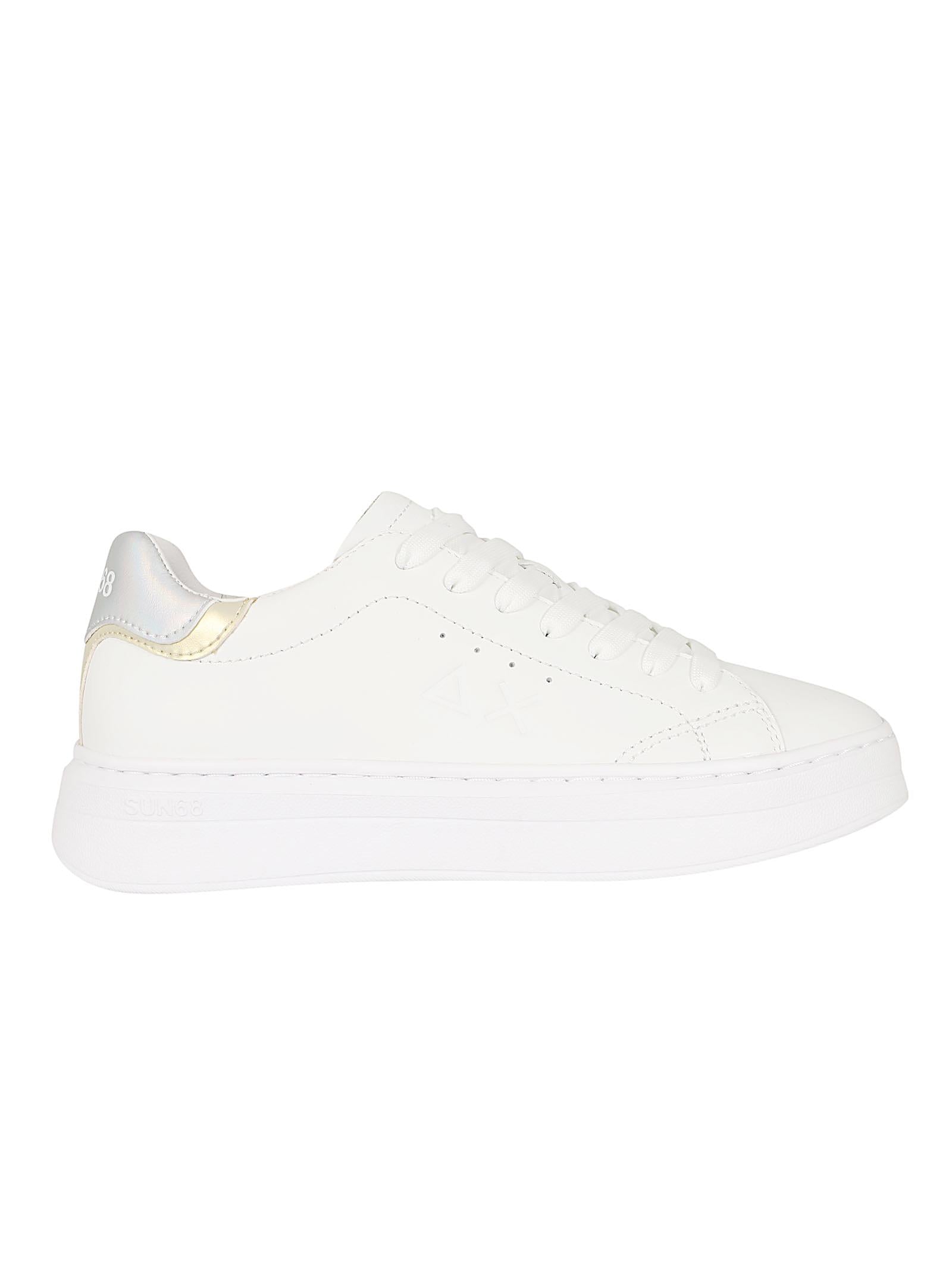 Scarpa donna BZ36238 0144 BIANCO-ARGENTO SUN68 