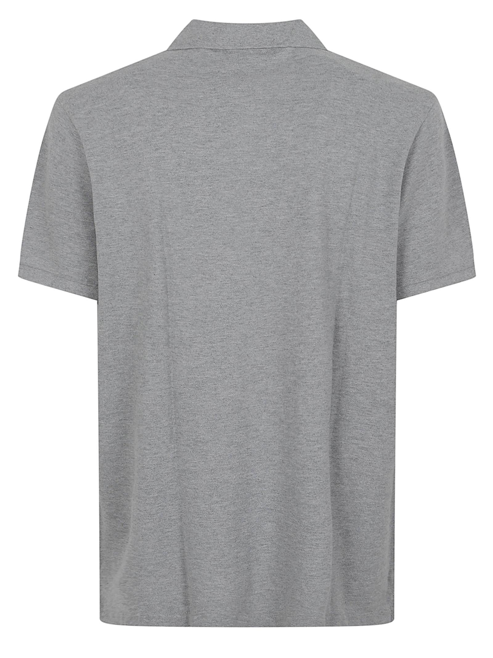 POLO UOMO I023807 GREY HEATHER-GOLD  CARHARTT 