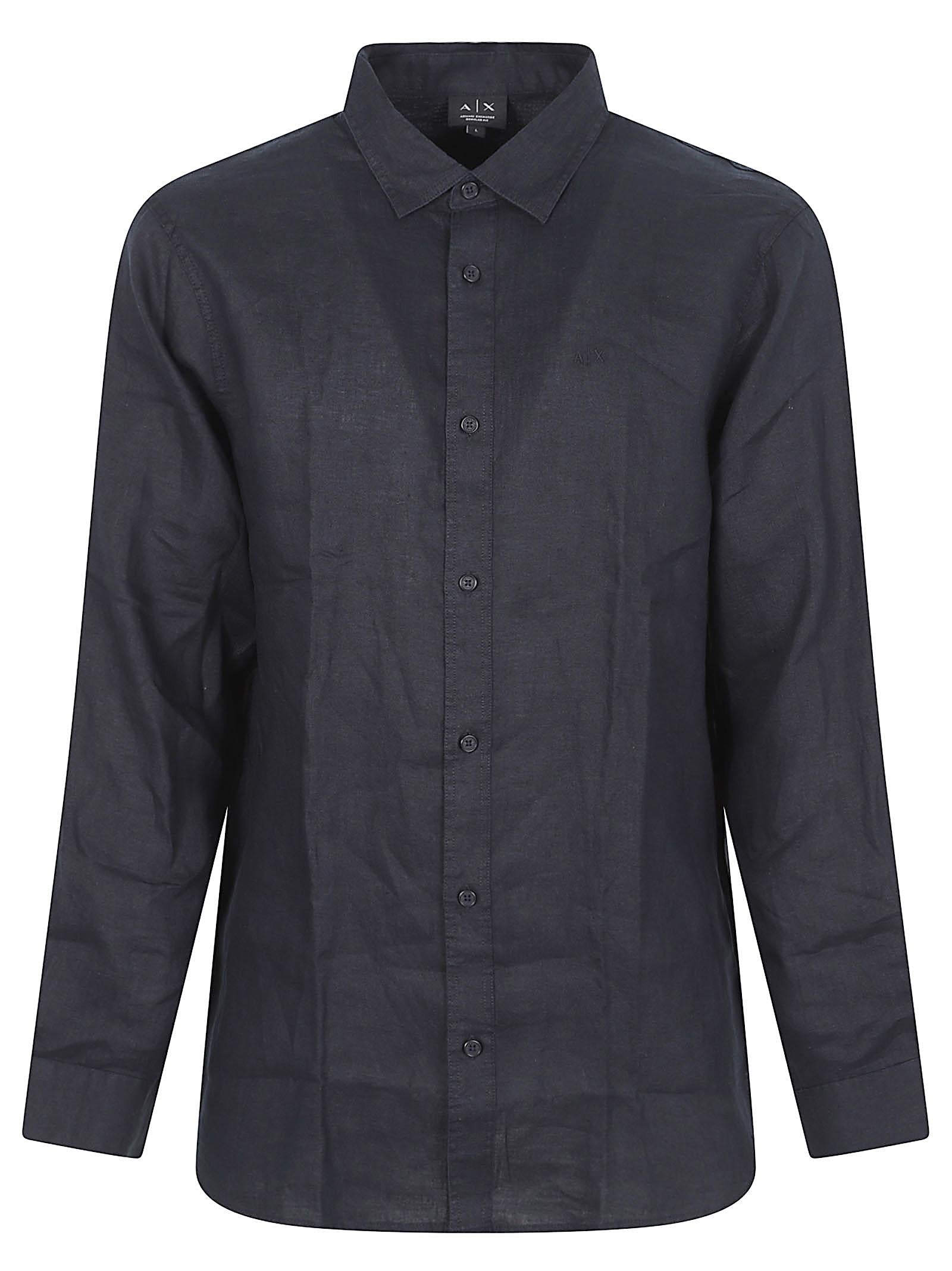 Camicia uomo<BR/> XM001221 AF14619UB101 DEEP NAVY ARMANI EXCHANGE 