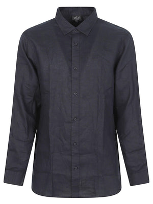 Camicia uomo<BR/> XM001221 AF14619UB101 DEEP NAVY ARMANI EXCHANGE 