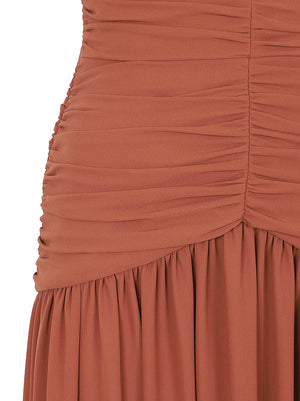 Abito donna AB4222 TABAC TABAC SILENCE 