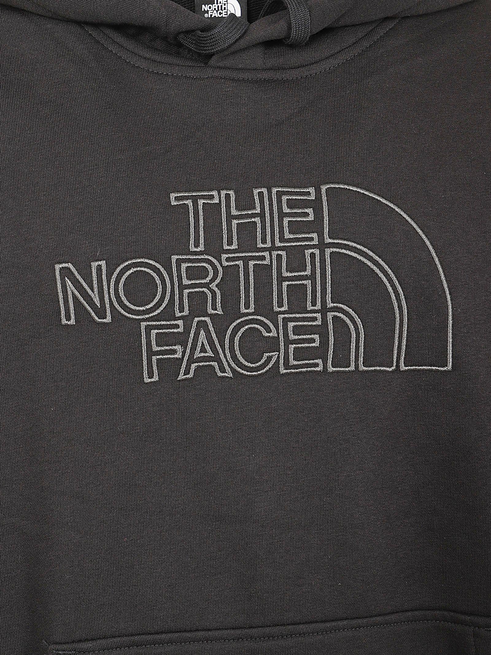 Felpa uomo NF0A8C1B W9O1 TNF BLACK-ANTHRACITE NORTH FACE 