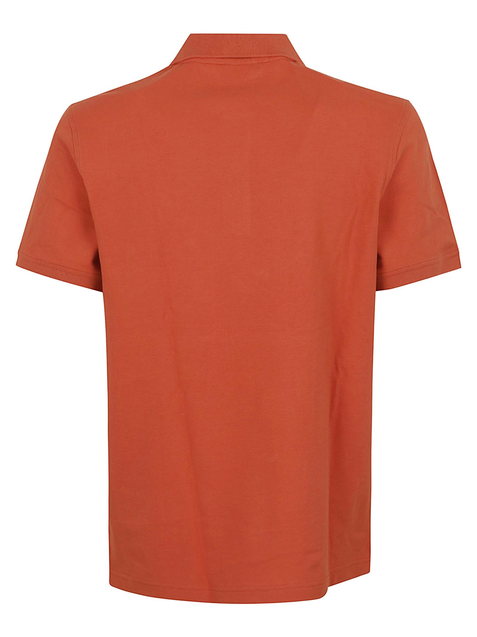 Polo uomo K5127BW 896 ORANGE BROWNISH  KWAY 