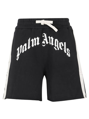 Pantaloncino uomo PMCI02DS26FLE001 1003 BLACK-OFF WHITE PALM ANGELS 
