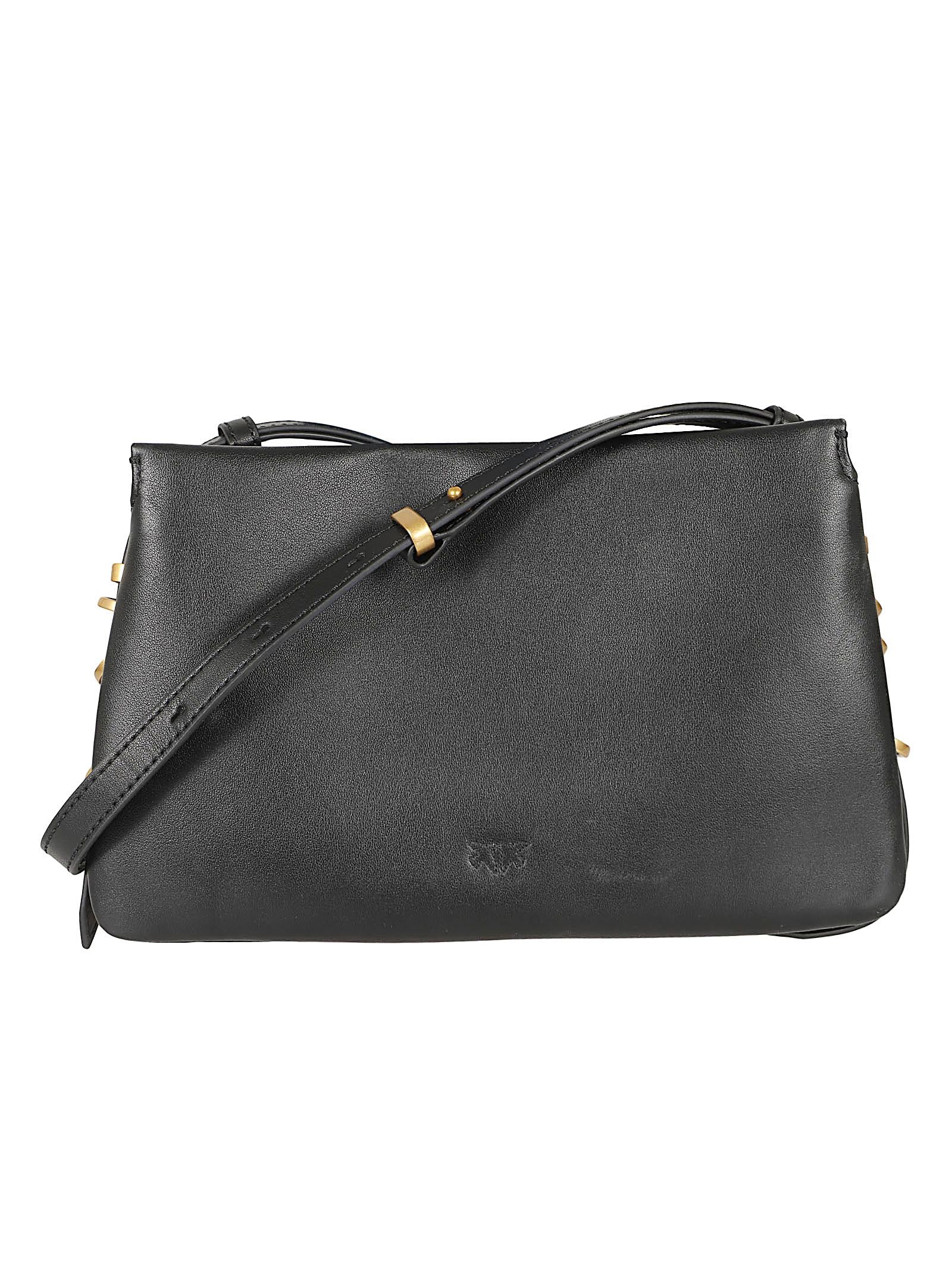 Borsa donna 105883 A0QOZ99Q NERO-ANTIQUE GOLD PINKO 