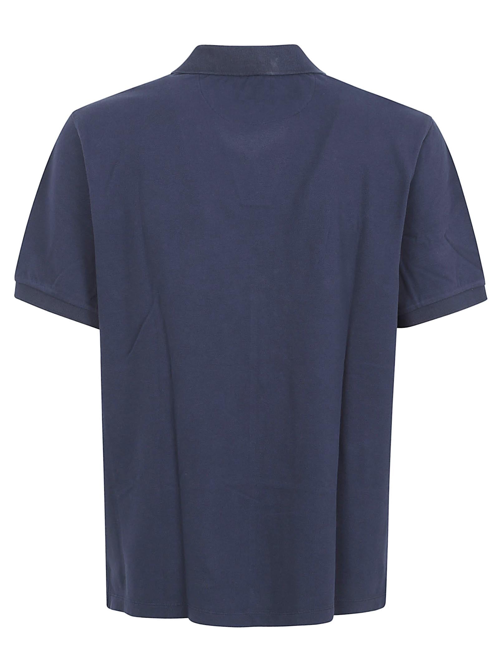 Polo uomo CHARLES 00120L PIQUET 61 BLUE NAVY  MC 2 