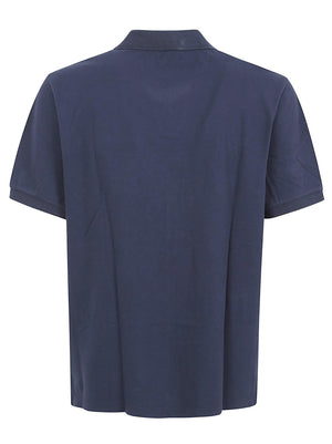 Polo uomo CHARLES 00120L PIQUET 61 BLUE NAVY  MC 2 