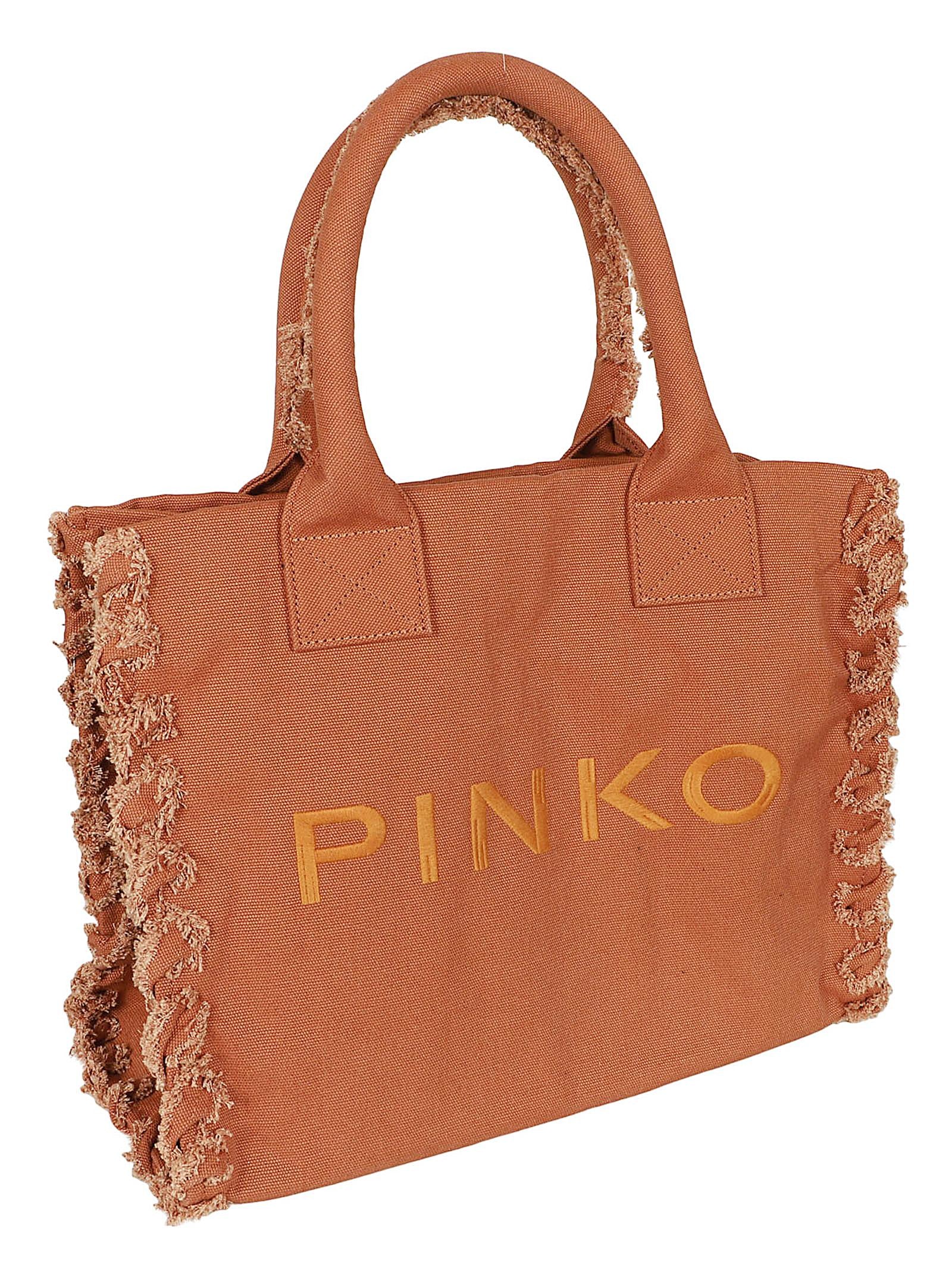 Borsa donna 106673 A3A4L08 BEIGE-SCOIATTOLO PINKO 