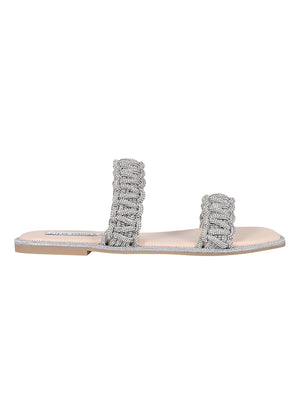 Ciabatte donna SMSNYSSA 751 SILVER STEVE MADDEN 