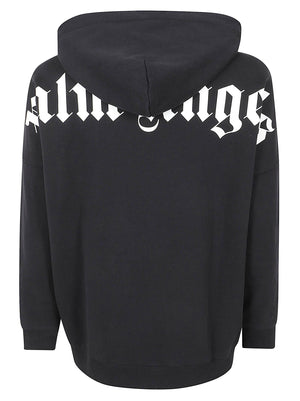 Felpa over uomo PMBB036S26FLE001 1003 BLACK-OFF WHITE PALM ANGELS 