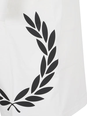 Maglia uomo a maniche corte FPM2440 129 Snow White FRED PERRY 