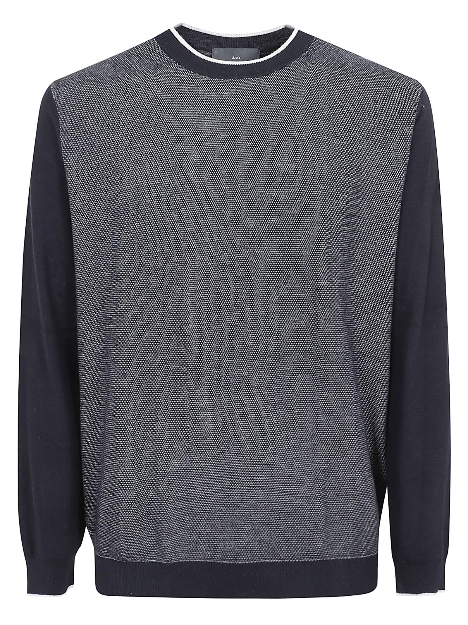 Maglione uomo QA6014MA19R 94013 DARK BLUE LIU.JO 