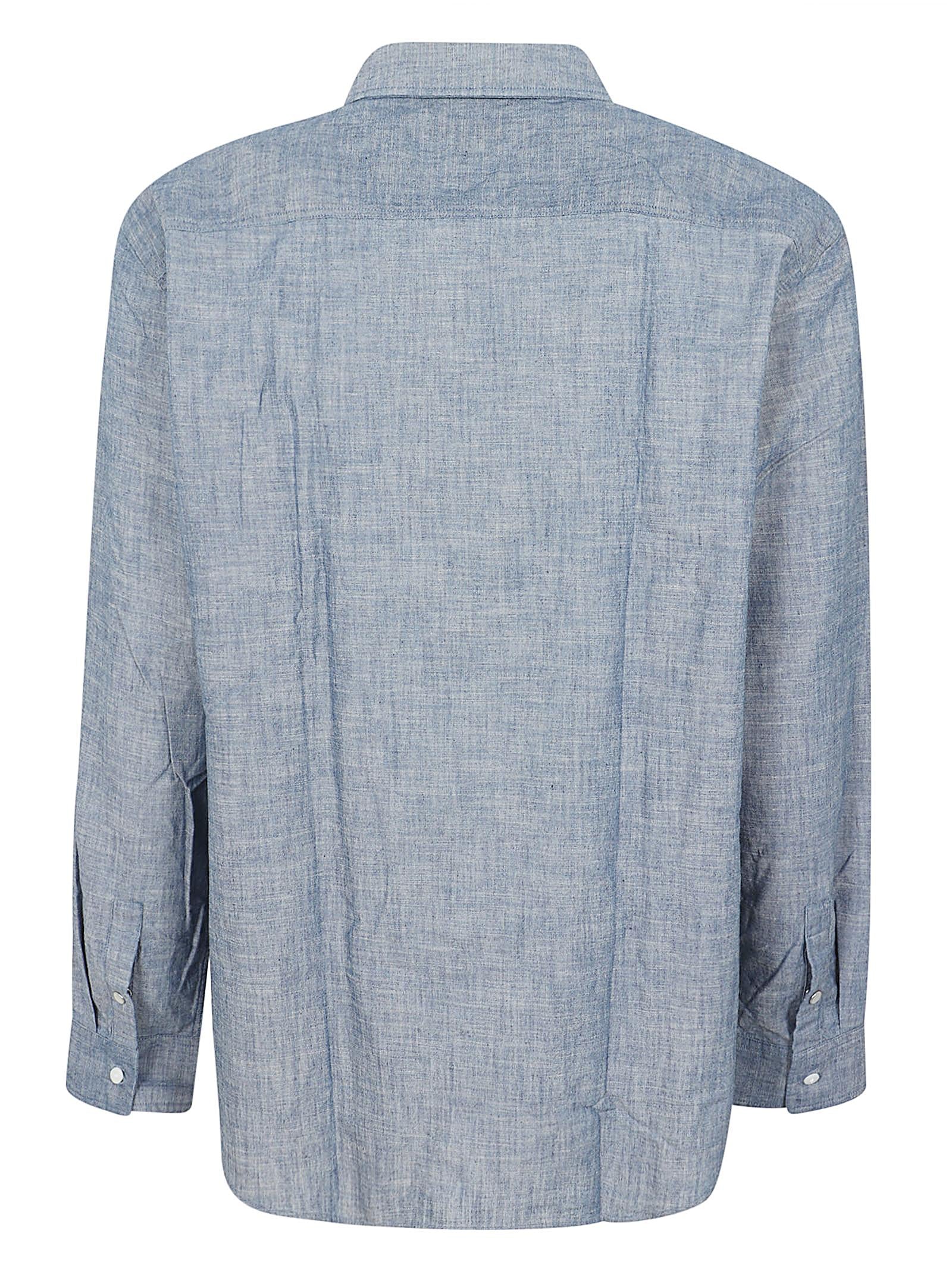 Camicia uomo<BR/> LV04RF109G C32 BLUE DESCENT CALVIN KLEIN 