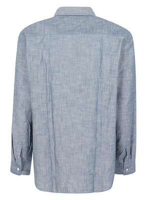 Camicia uomo<BR/> LV04RF109G C32 BLUE DESCENT CALVIN KLEIN 