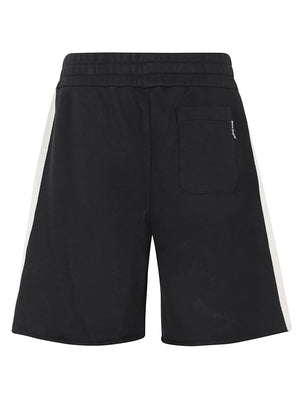 Pantaloncino uomo PMCI02DS26FLE001 1003 BLACK-OFF WHITE PALM ANGELS 
