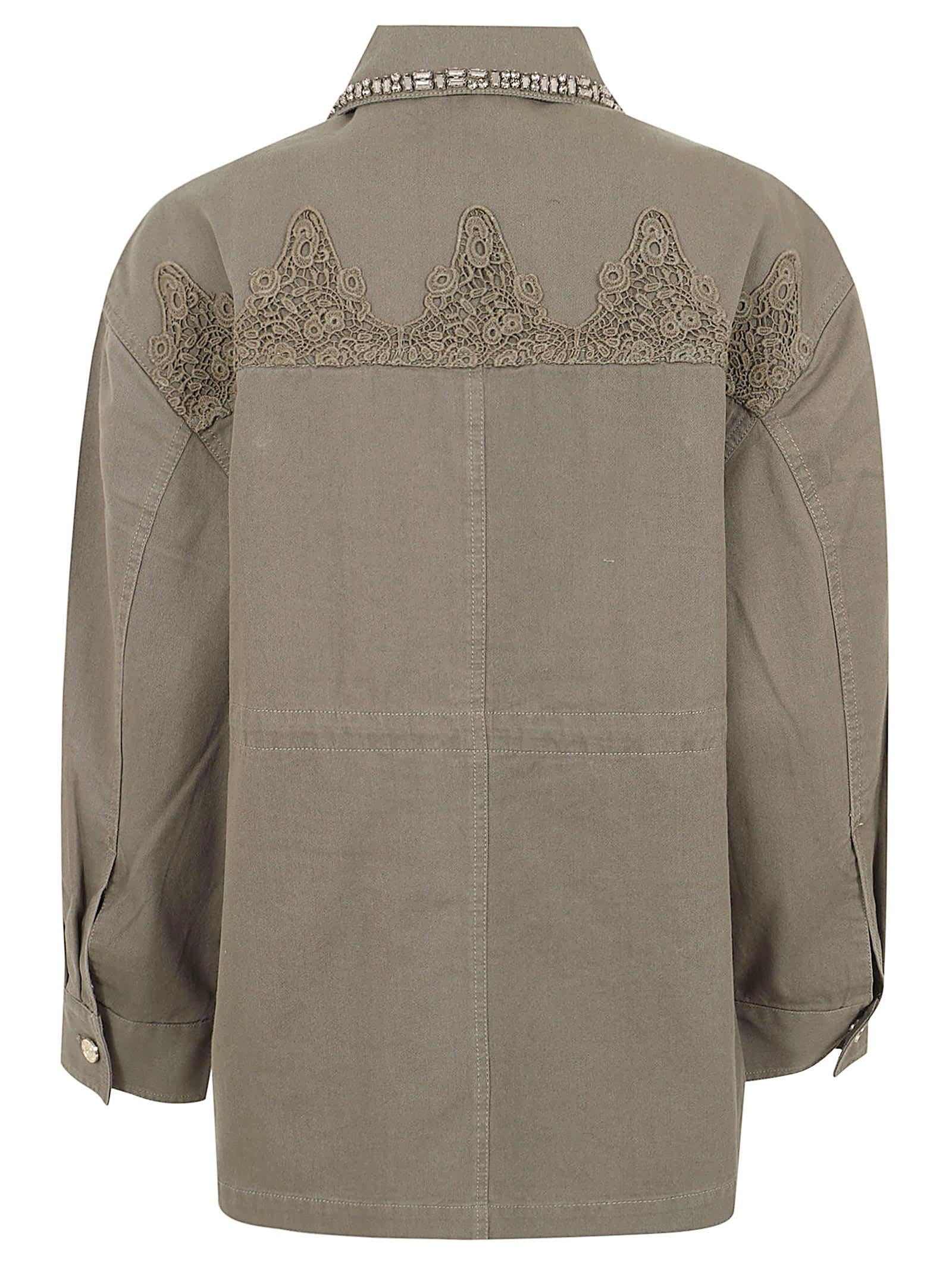 Giacca donna<BR/> WA6297T433A 90822 Dark Olive LIU.JO 