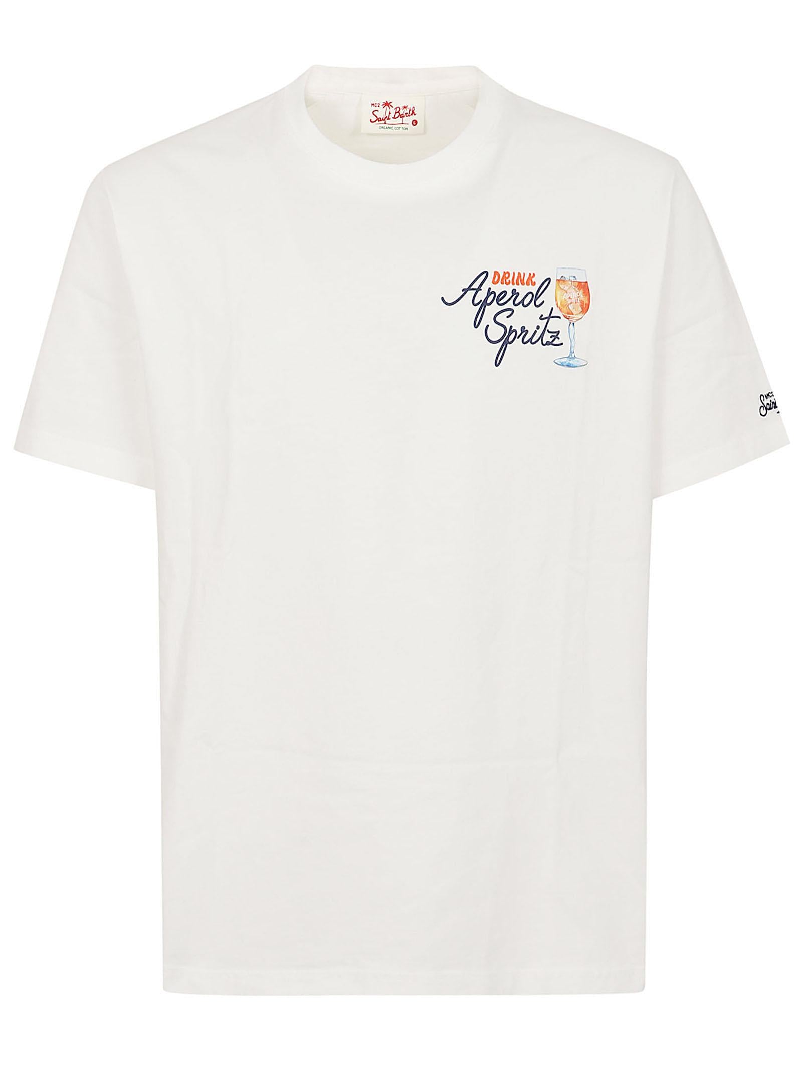 Maglietta manica corta uomo<BR/> PORTLAND 01986L DRINK SPRITZ 01N  MC 2 