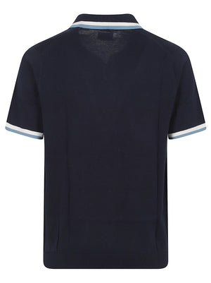 POLO UOMO K36111 07 NAVY BLUE SUN68 