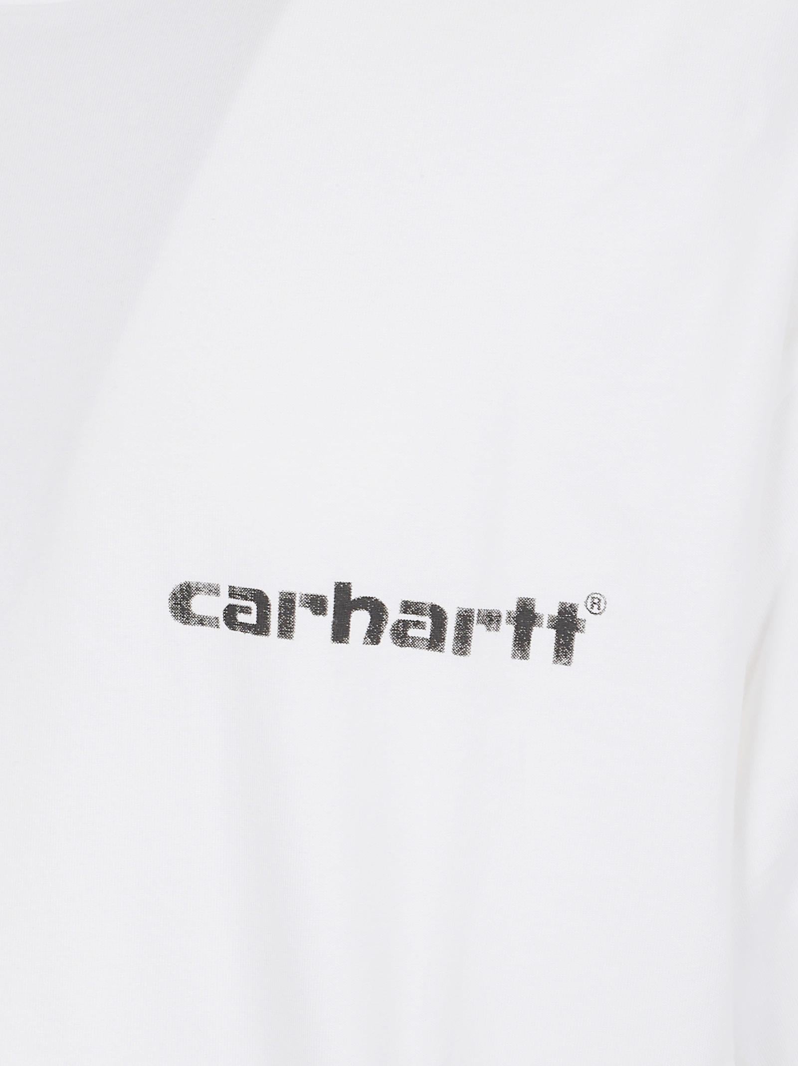 MAGLIETTA UOMO MANICA CORTA I036012 WHITE  CARHARTT 