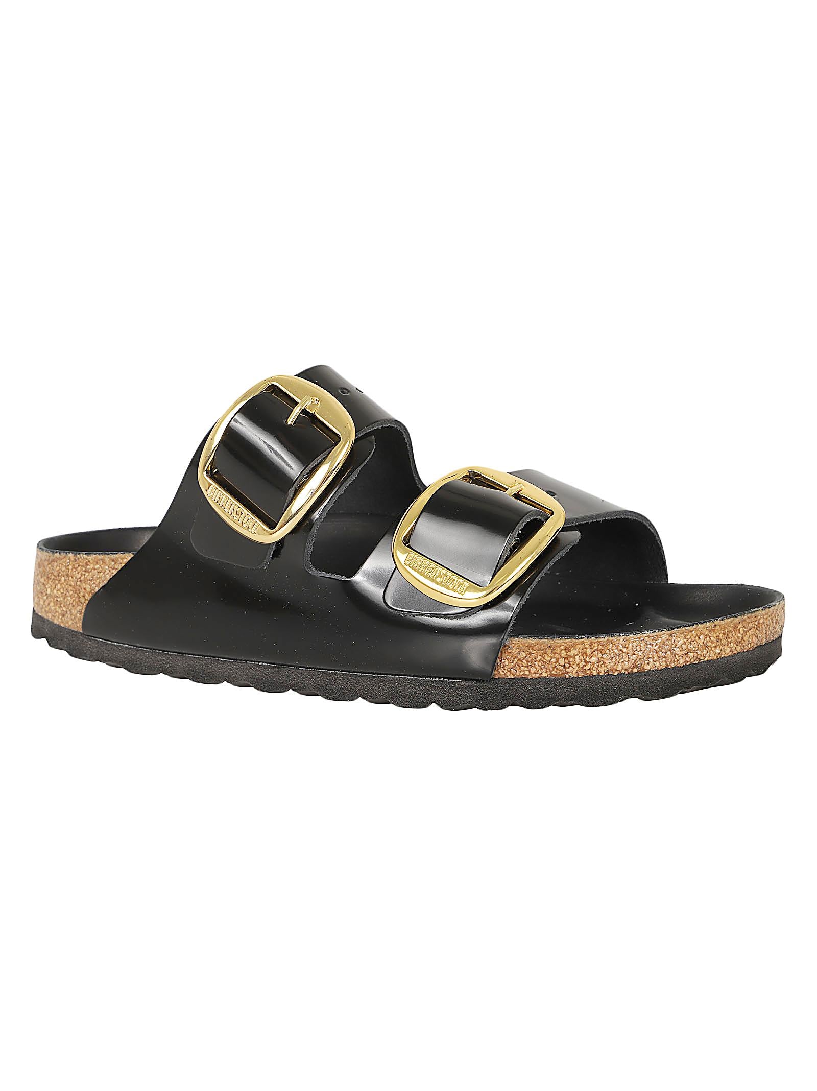 Ciabatta donna 1021476 SHINE BLACK  BIRKENSTOCK 