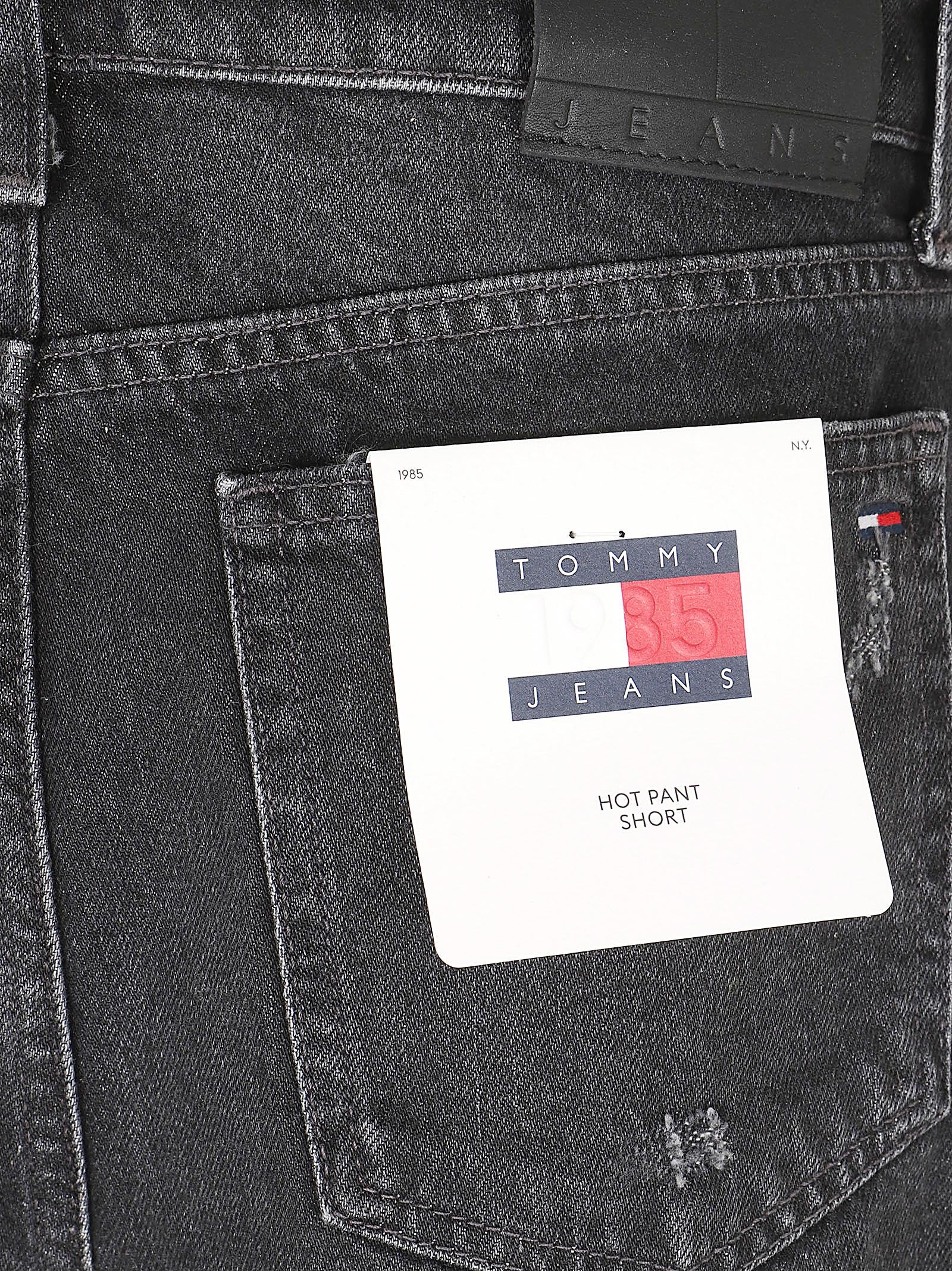 Pantaloncino donna<BR/> DW0DW22687 1BZ DENIM BLACK TOMMY HILFIGER 