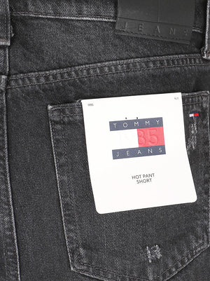Pantaloncino donna<BR/> DW0DW22687 1BZ DENIM BLACK TOMMY HILFIGER 