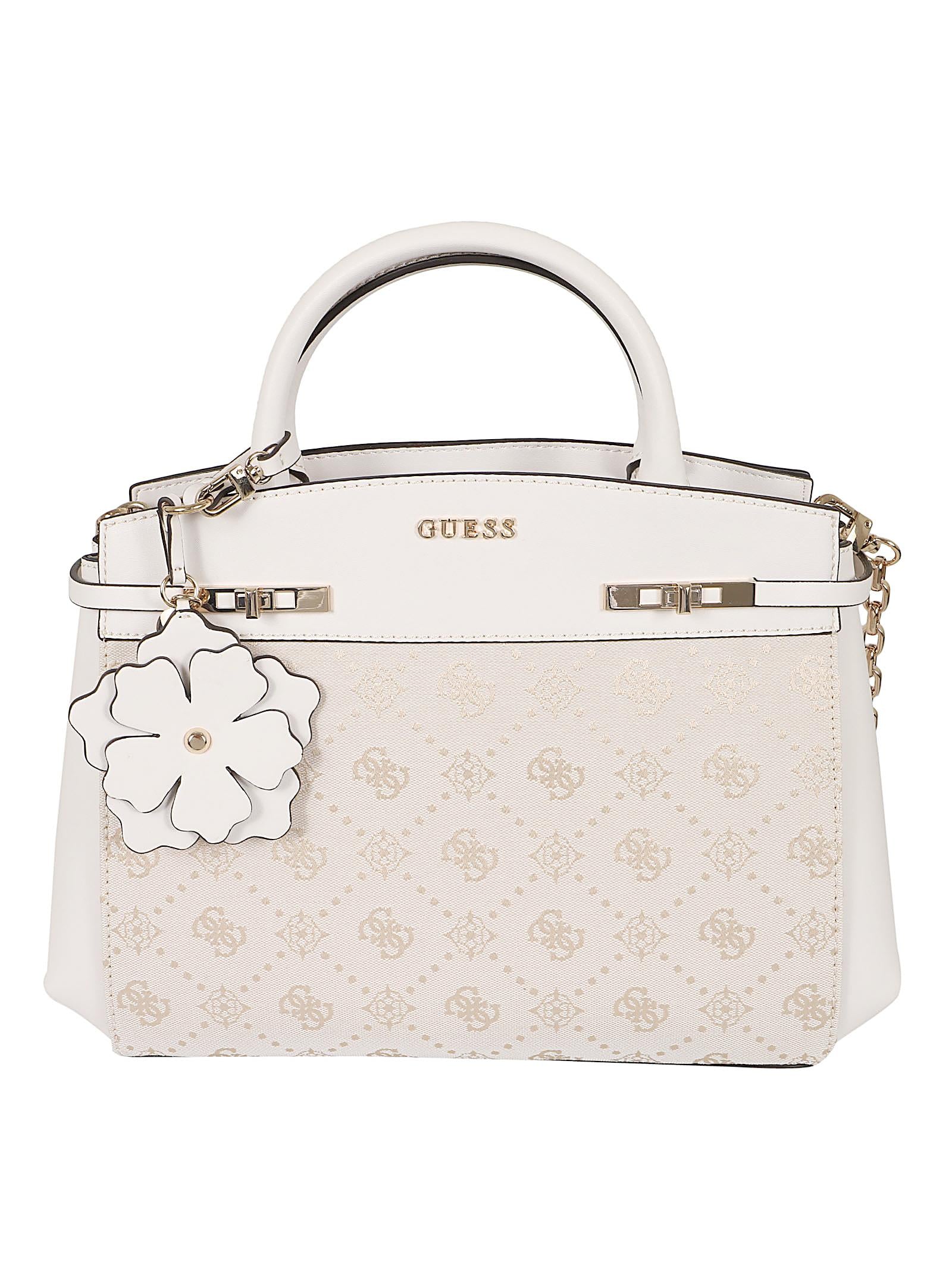 Borsa donna<BR/> HWJP9902060 OFL OFF WHITE LOGO GUESS 