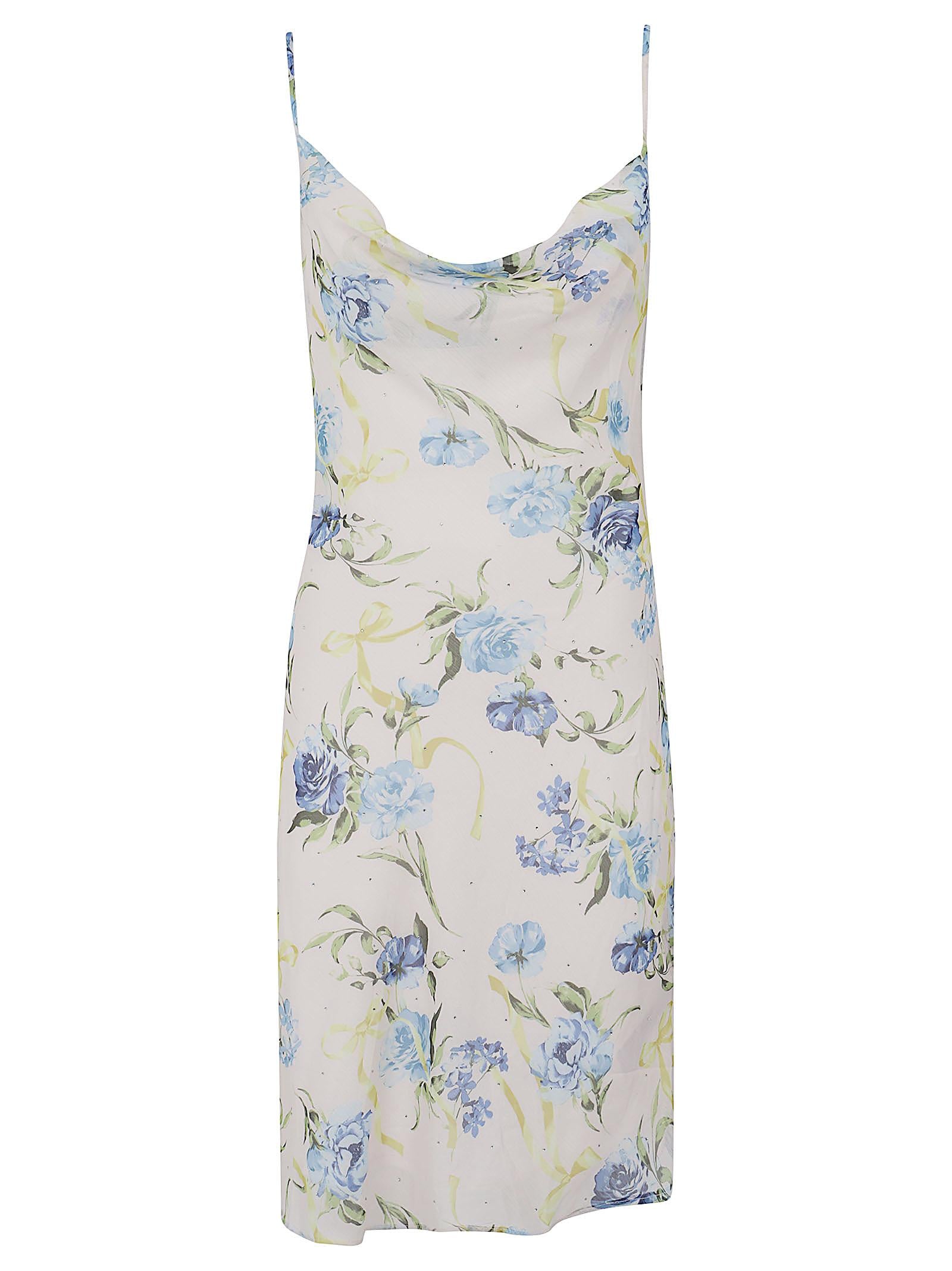 Abito donna W6GK27W1816 PMI9 RIBBON FLORAL PRINT GUESS 