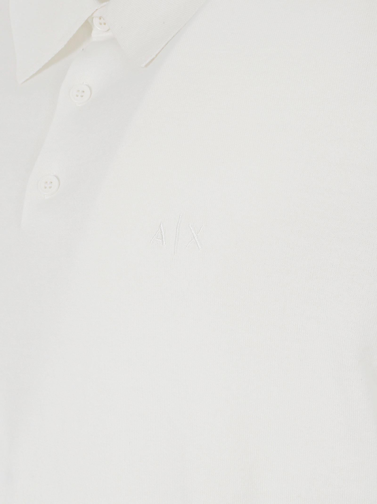Polo uomo 8NZF5D ZM3JZ1116 OFF WHITE ARMANI EXCHANGE 