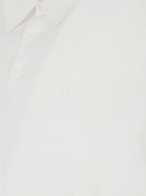 Polo uomo 8NZF5D ZM3JZ1116 OFF WHITE ARMANI EXCHANGE 