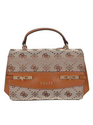 Borsa donna HWJP9902200 LTL LATTE LOGO GUESS 