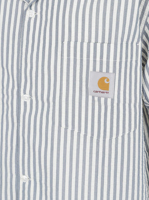 CAMICIA UOMO <BR/> I036203 LEAVEL STRIPE  CARHARTT 