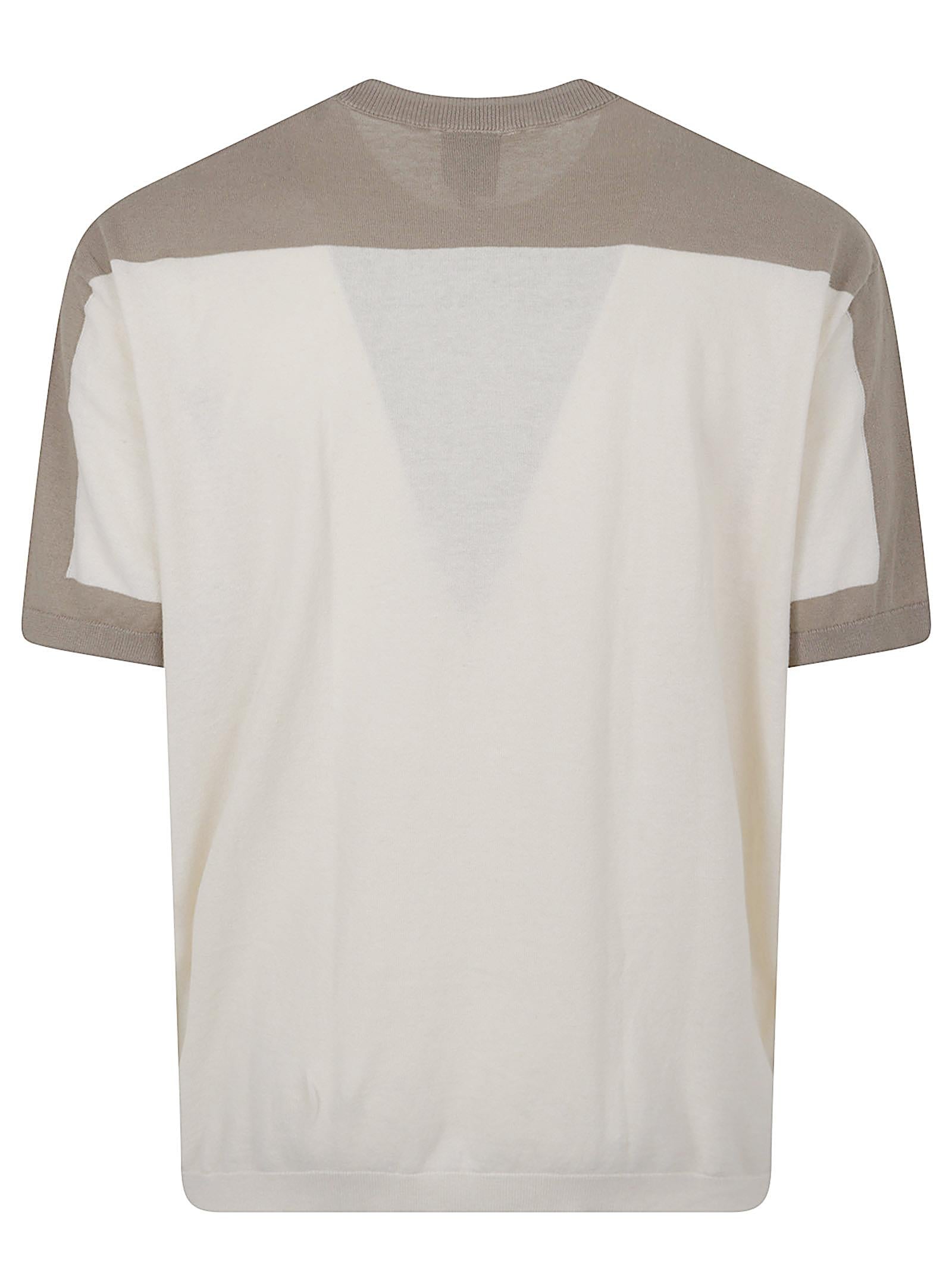 Maglia a maniche corte XM002153 AF22062M1297 CREAM-WINTER ARMANI EXCHANGE 