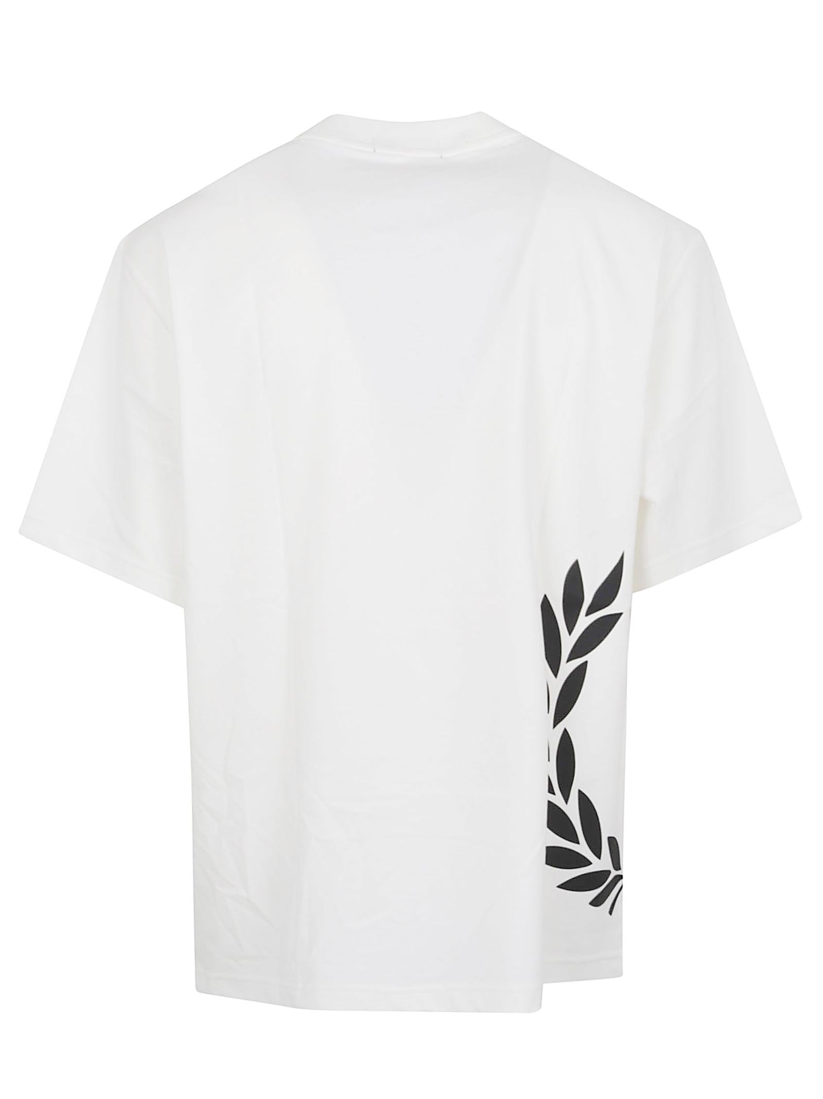 Maglia uomo a maniche corte FPM2440 129 Snow White FRED PERRY 