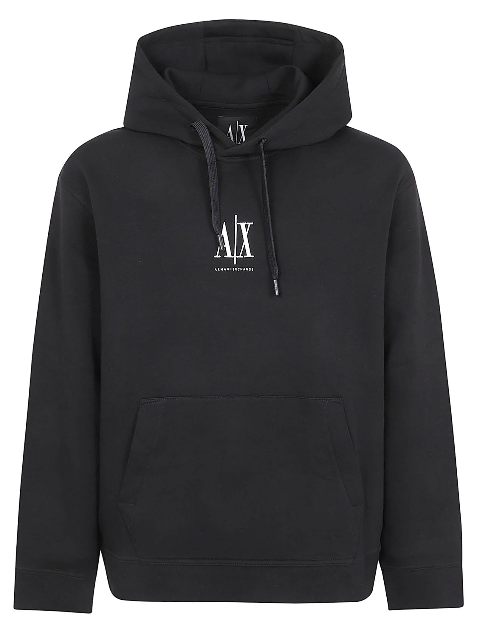 Felpa  uomo XM000369 AF10818UC001 Black ARMANI EXCHANGE 