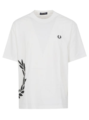 Maglia uomo a maniche corte FPM2440 129 Snow White FRED PERRY 