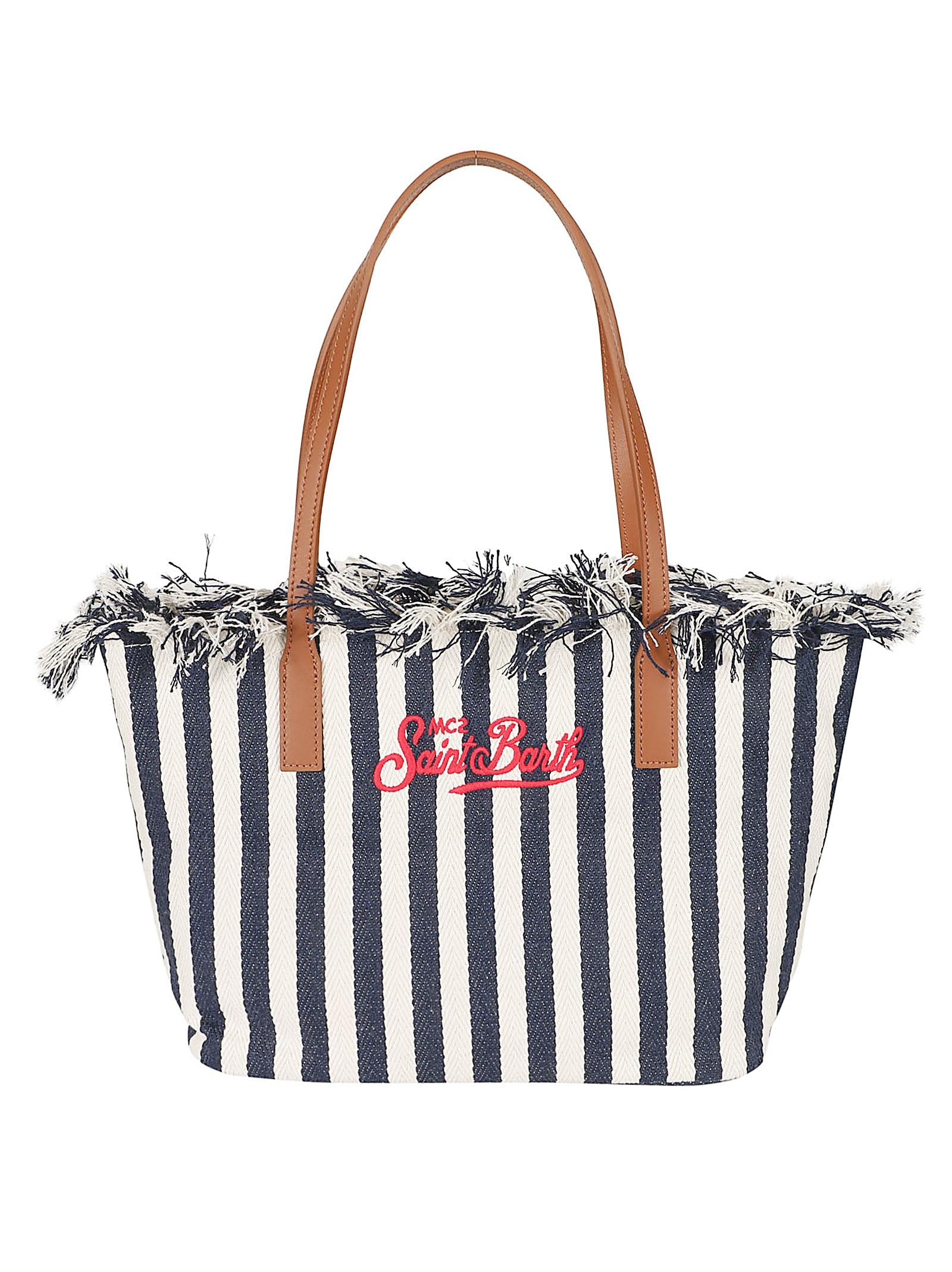 Borsa donna CITY BAG MID FRINGE 01768L HB STRIPES 61 EMB  MC 2 