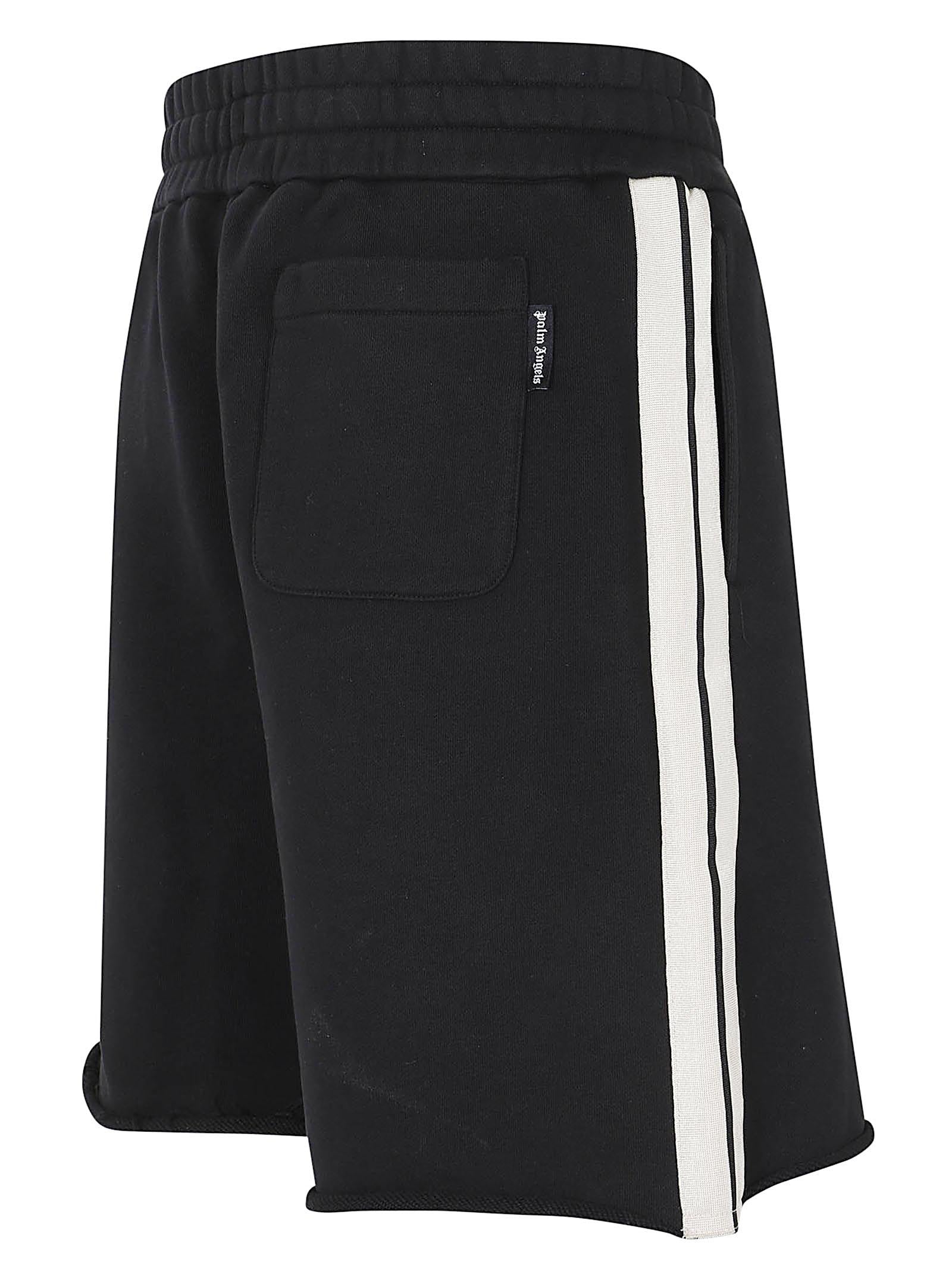 Pantaloncino uomo PMCI02DS26FLE001 1003 BLACK-OFF WHITE PALM ANGELS 